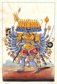 Ravana, Hindu Demon King of Lanka