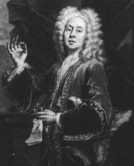 Young Colley Cibber in the role of Lord Foppington.
