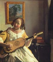 The guitar player (c. 1672), by Johannes Vermeer