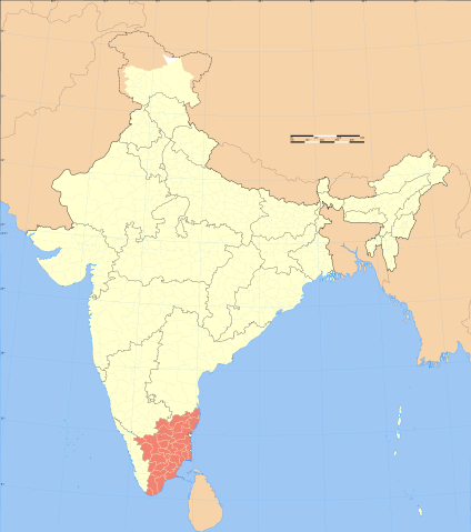Image:India Tamil Nadu locator map.svg