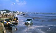 Marina beach after the 2004 Indian Ocean Tsunami