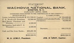 Historical financial statement