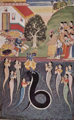 Snakes have long been popular subjects of Hindu art.