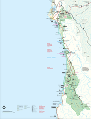 Map of Redwood National and State Parks