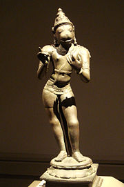 Standing Hanuman, Chola Dynasty, 11thCentury.