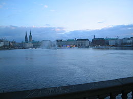 View of Hamburg.