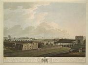 A view of Calcutta from Fort William 1807.