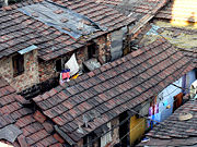 One of Kolkata's slums