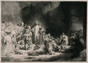 The Hundred Guilder Print, c.1647-1649, etching.