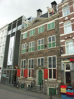 Rembrandt's house in Amsterdam, now the Rembrandt House Museum