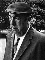 Pablo Neruda, Nobel Prize for Literature (1971).