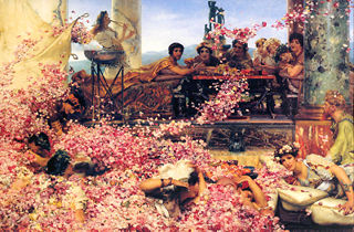 The Roses of Heliogabalus, Lawrence Alma-Tadema, 1888