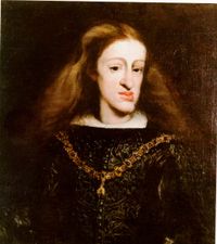 Charles II, the last Habsburg king of Spain (r. 1665–1700)