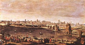 The city of Zaragoza, by Velázquez