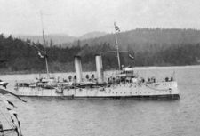 HMCS Rainbow in 1910.