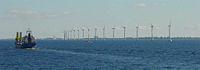 A Danish offshore windfarm