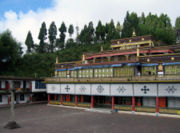 Pilgrims from Tibet may be able to make a pilgrimage to the Rumtek monastery, one of Buddhism's holiest shrines