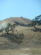 Rolling hills of California