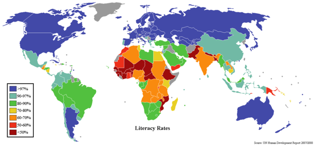 Image:World literacy map UNHD 2007 2008.png