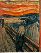 The dramatic skyline in Edvard Munch's The Scream (1893) is thought to be based on the global optical effects caused by the eruption and seen over Oslofjord, Norway.