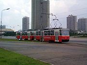 Pyongyang Tram car - Tatra T6B5.