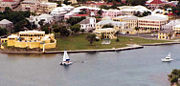 Christiansted, the largest town on St. Croix