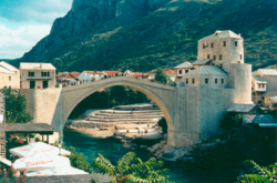 Stari Most in Mostar, a UNESCO World Heritage Site.