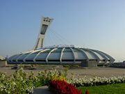 Olympic Stadium, in the city's eastern section.