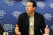Stephenson at the 2008 World Economic Forum.