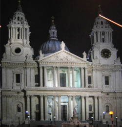 St. Paul's Cathedral, home to a memorial for Brock