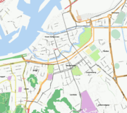 Downtown Gothenburg, according to OpenStreetMap