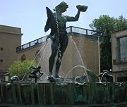 Poseidon statue by Carl Milles -- an often used symbol of Gothenburg.