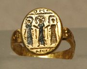 Byzantine wedding ring.