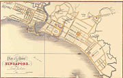 The Plan of the Town of Singapore, or more commonly known as the Jackson Plan or Raffles Plan.