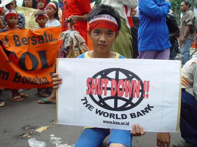 Image:Worldbank protest jakarta.jpg