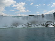 Niagara Falls, United States-Canada border.