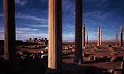 Persepolis palace after 2500 years, Persia.