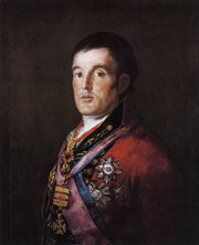 Wellington portrayed by Francisco de Goya, c. 1812-14.