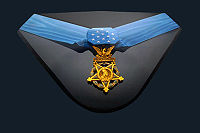 The Medal of Honor on display