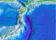 Illustration of the Puerto Rico Trench.