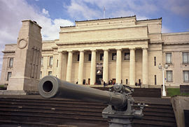 The Auckland War Memorial Museum.