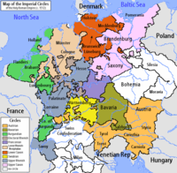 "The Holy Roman Empire, 1512.