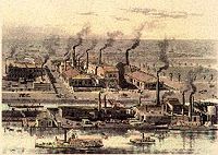 Balbach Smelting and Refining Company, c. 1870.