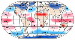 Source regions of global air masses