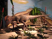 Model Pachycephalosaurus, Czech Republic.