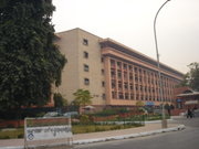 The headquarters of the Indian Railways in Delhi