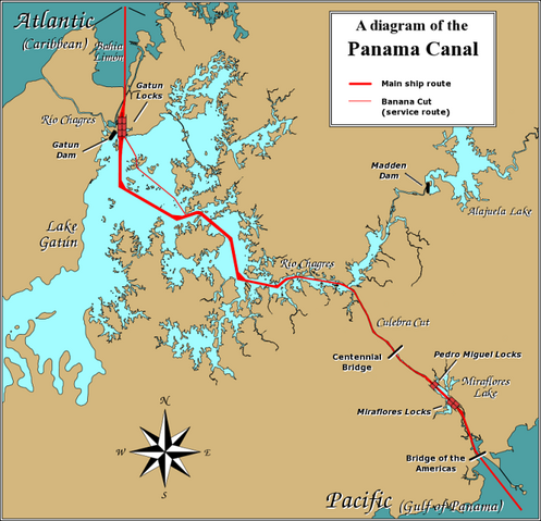 Image:Panama Canal Rough Diagram.png