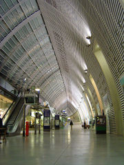 Avignon TGV station.