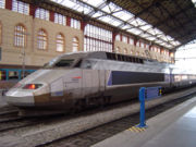 A TGV Réseau second-generation train at Marseille St-Charles.