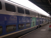 TGV Duplex trains feature bi-level carriages.